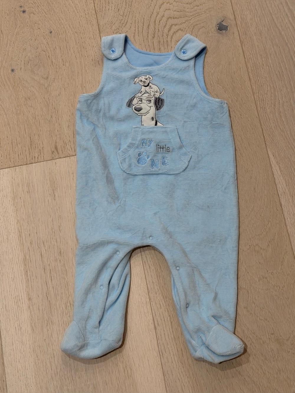 Excellent Condition Vintage Disney Baby Romper Dalmatians 6-9mo Y2K 90s One Pc